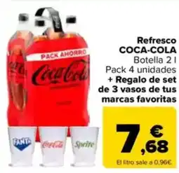 Carrefour COCA-COLA Refresco oferta