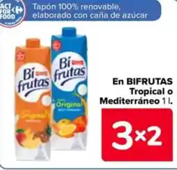 Carrefour BIFRUTAS En Tropical o Mediterráneo oferta