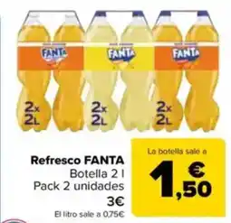 Carrefour FANTA Refresco oferta