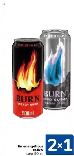 Carrefour BURN En energéticos oferta