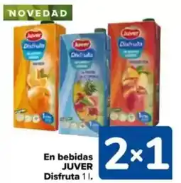 Carrefour JUVER En bebidas Disfruta oferta