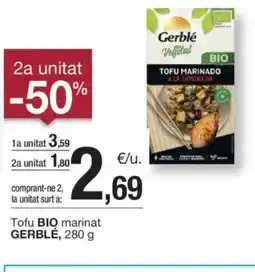 BonpreuEsclat GERBLÉ Tofu BIO marinat oferta