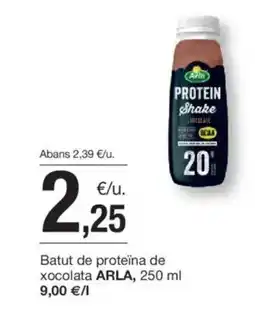 BonpreuEsclat ARLA Batut de proteïna de xocolata oferta
