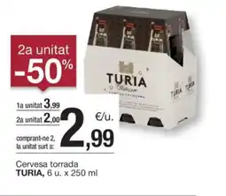 BonpreuEsclat TURIA Cervesa torrada oferta