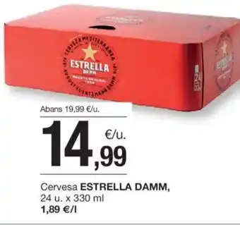 BonpreuEsclat ESTRELLA DAMM Cervesa oferta