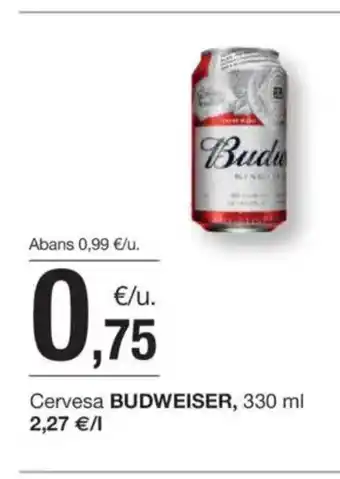 BonpreuEsclat BUDWEISER Cervesa oferta