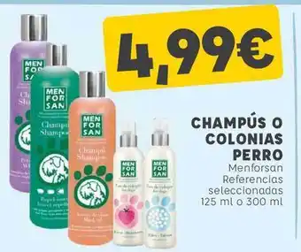 Kiwoko Men for San Champús O Colonias Perro 125ml 0 300ml oferta