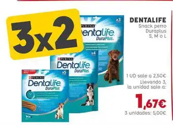 Kiwoko Dentalife Snack Perro Duraplus oferta