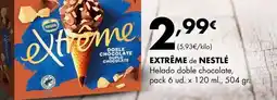 Supermercados Lupa Nestlé - helado doble chocolate oferta