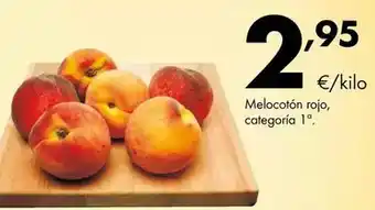 Supermercados Lupa Melocotón rojo, categoría 1ª oferta