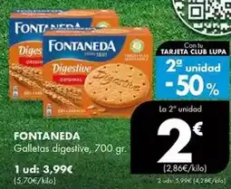 Supermercados Lupa Fontaneda - galletas digestive oferta