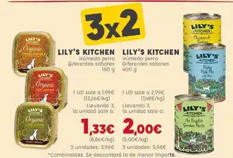 Kiwoko Lily's Kitchen Húmedo Perro 150g oferta