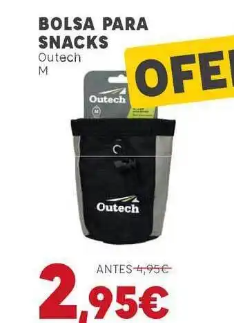 Kiwoko Outech Bolsa Para Snacks M oferta