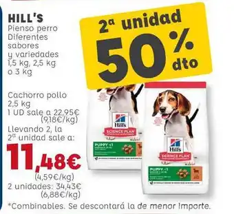 Kiwoko Hill's Pienso Perro 1,5kg oferta