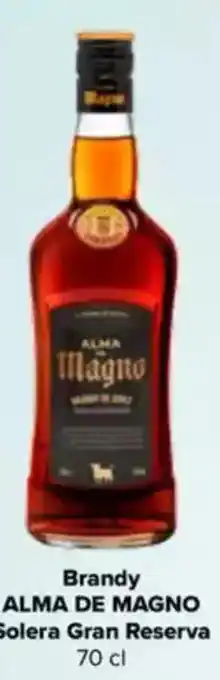 Carrefour ALMA DE MAGNO Brandy Solera Gran Reserva oferta