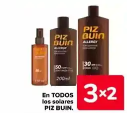Carrefour PIZ BUIN En todos los solares oferta