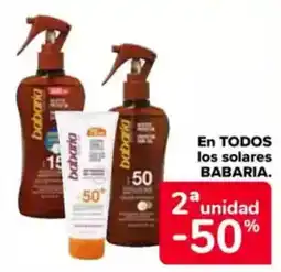 Carrefour BABARIA En todos los solares oferta