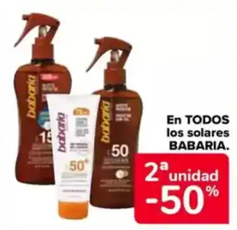 Carrefour BABARIA En todos los solares oferta