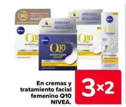 Carrefour NIVEA En cremas y tratamiento facial femenino Q10 oferta