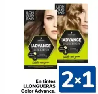 Carrefour LLONGUERAS En tintes Color Advance. oferta
