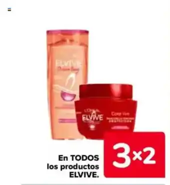 Carrefour ELVIVE En TODOS los productos oferta