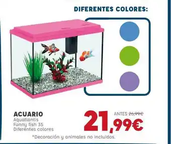 Kiwoko Acuario Aquatlantis Funny Fish 35 oferta