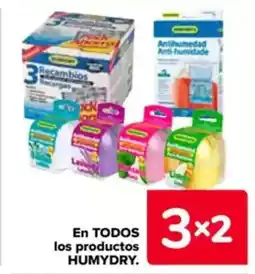 Carrefour HUMYDRY En todos los productos oferta