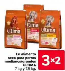 Carrefour ULTIMA En alimento seco para perros medianos/grandes oferta