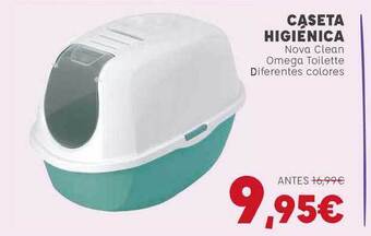 Kiwoko Caseta Higiénica Nova Clean Omega Toilette oferta