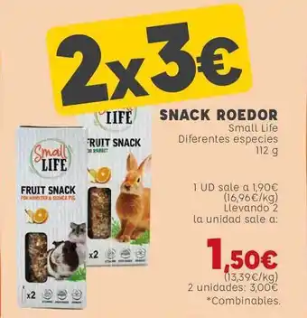 Kiwoko Small Life Snack Roedor 112g oferta