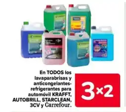 Carrefour KRAFFT En todos los lavaparabrisas y anticongelantes- refrigerantes para automóvil oferta