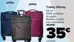 Carrefour Trolley Sidney 54 cm oferta
