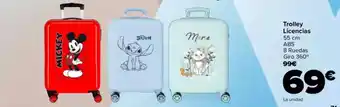 Carrefour Trolley Licencias 55 cm oferta
