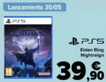 Carrefour PS5 Elden Ring Nightreign oferta