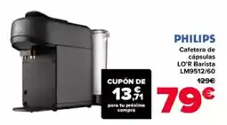 Carrefour PHILIPS Cafetera de cápsulas LO'R Barista LM9512/60 oferta