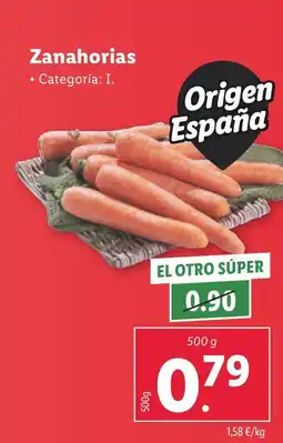 Lidl Zanahorias oferta