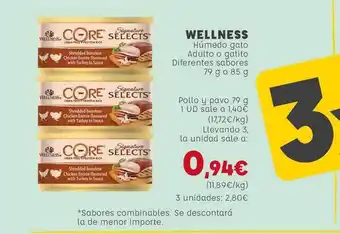 Kiwoko Wellness Húmedo Gato Adulto O Gatito 79g/85g oferta