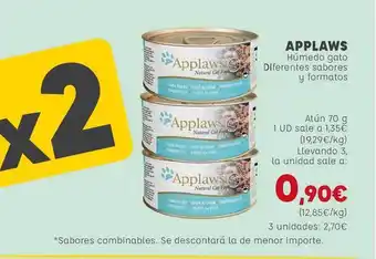 Kiwoko Applaws Húmedo Gato 70g oferta