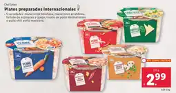 Lidl CHEF SELECT Platos preparados internacionales oferta