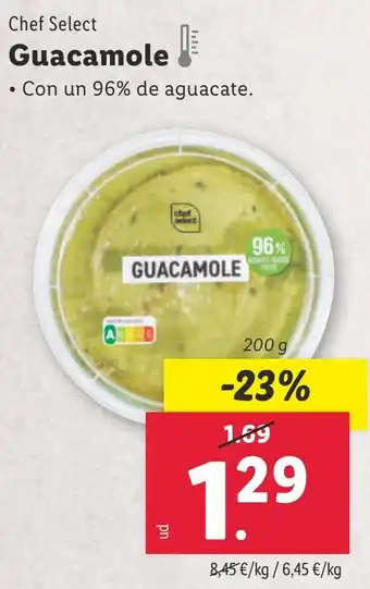 Lidl CHEF SELECT Guacamole oferta