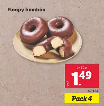Lidl Floopy bombón oferta