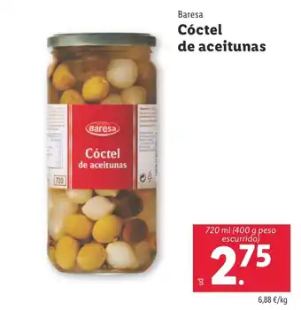 Lidl BARESA Cóctel de aceitunas oferta