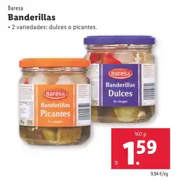 Lidl BARESA Banderillas oferta