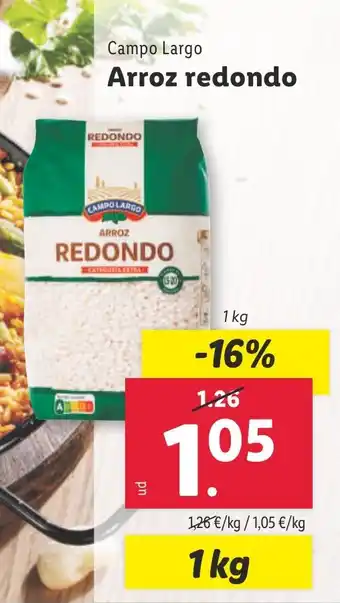 Lidl CAMPO LARGO Arroz redondo oferta