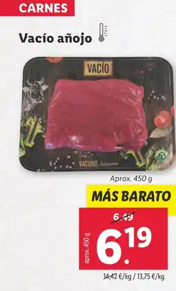 Lidl Vacío añojo oferta