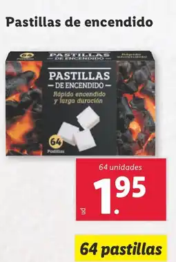 Lidl Pastillas de encendido oferta