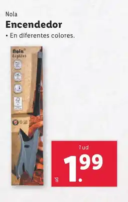 Lidl NOLA Encendedor oferta