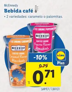 Lidl MCENNEDY Bebida café oferta
