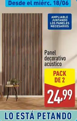 ALDI Panel decorativo acústico oferta