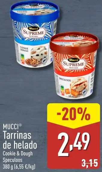 ALDI MUCCI Tarrinas de helado oferta